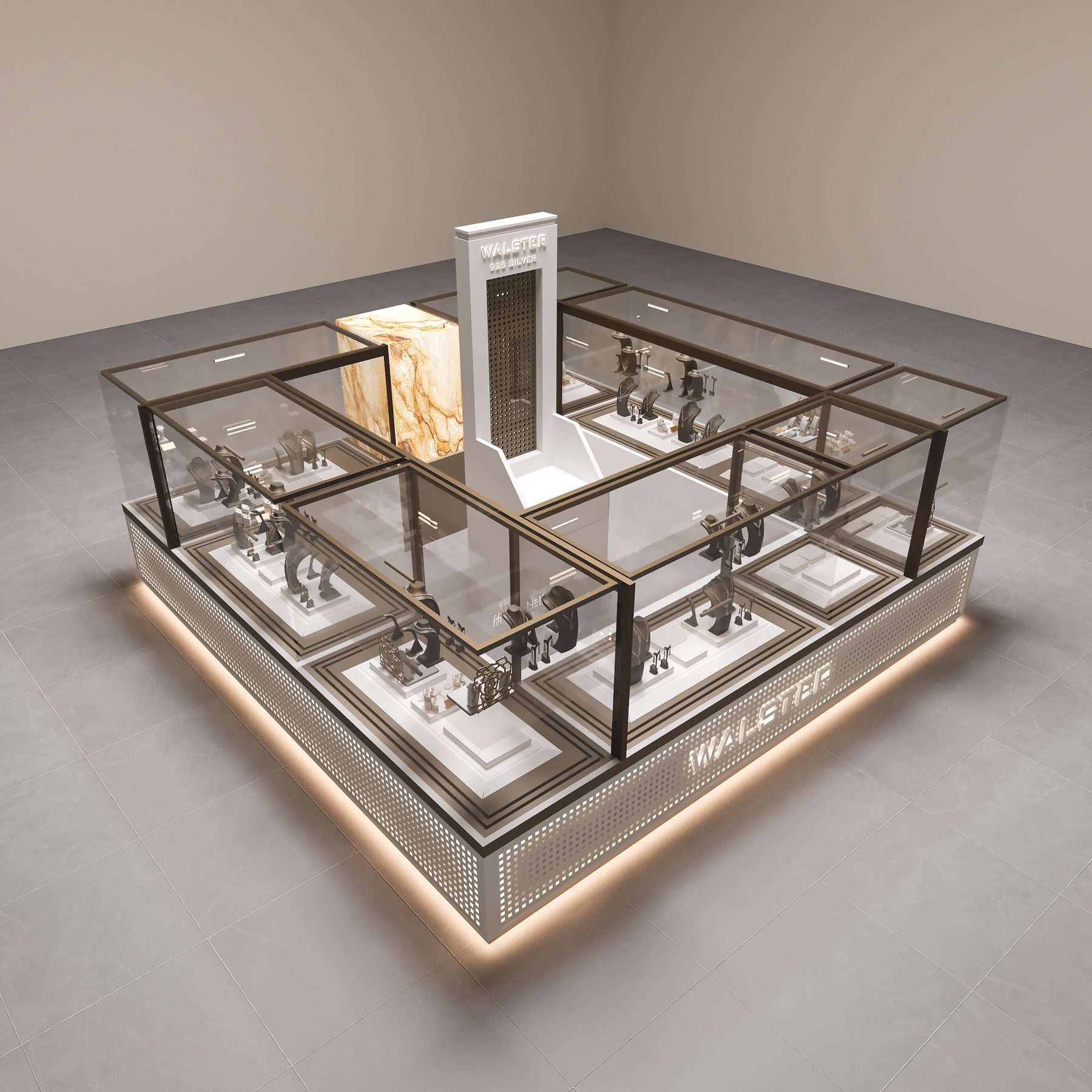 Walster Jewelry Kiosk, Dubai Mall